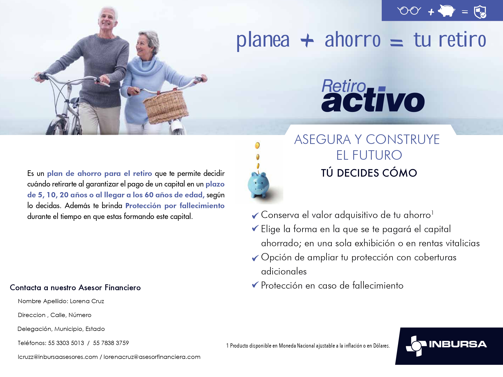 Seguro Retiro Activo